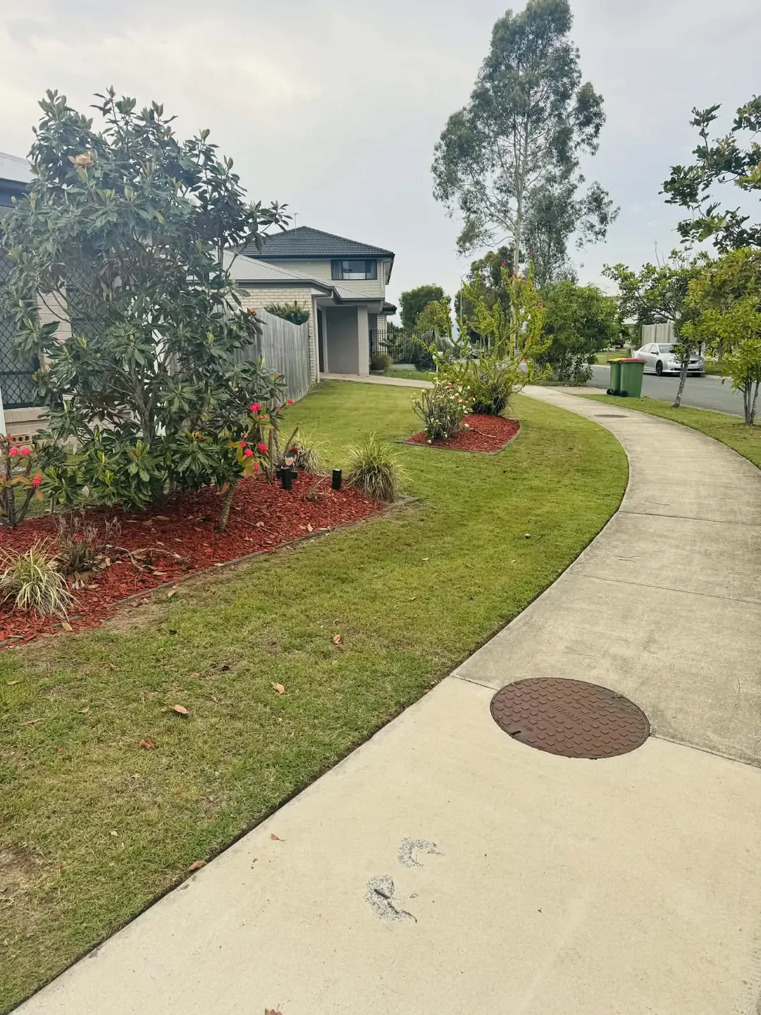 Front Garden Maintenance — completed outdoor maintenance by Greenstone Outdoor Solutions